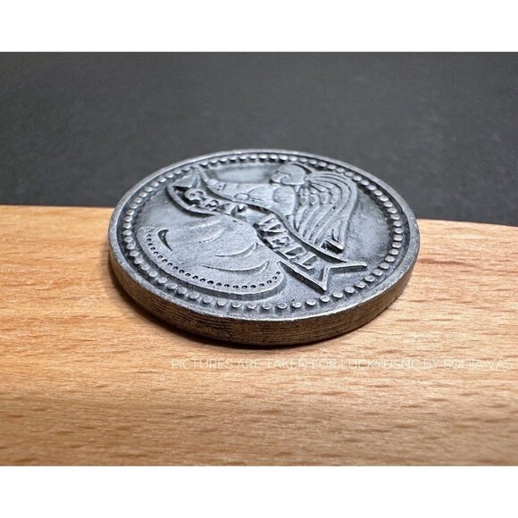 Get Well Token Coin Angel - A Symbol of Love and Support for Those in Need - Picture 3 of 5